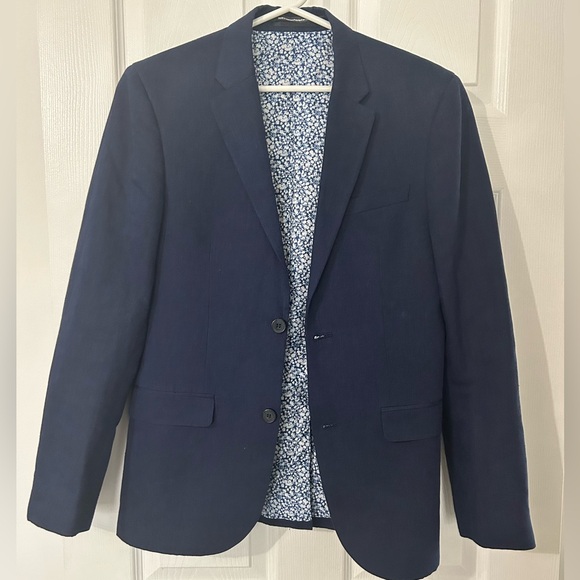 Navy Two Piece Suit - Picture 1 of 16